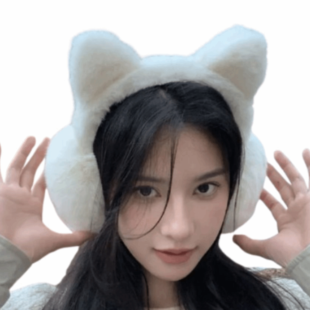 Earmuffs Foldable - Couvre-oreilles pliables légers pour chat, épaissis,