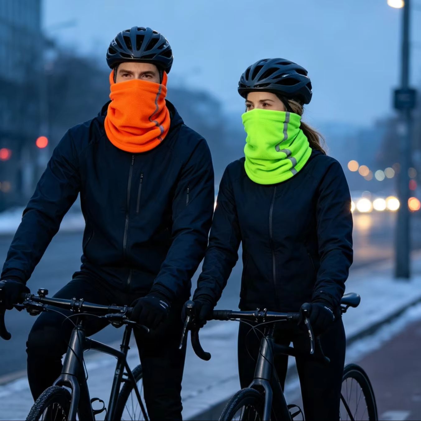 Smile Neck Ga Visibility Casti - Neck Gaiter Fleece avis et prix