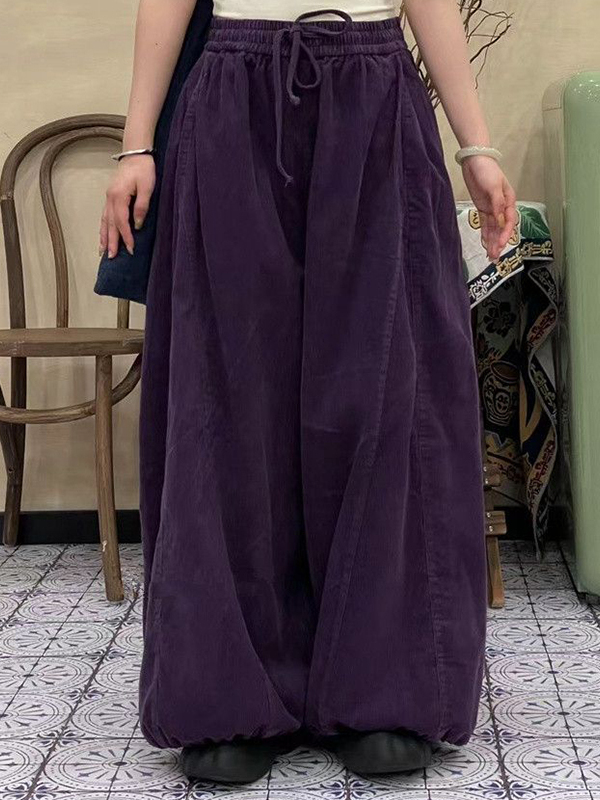 Pantalon large en velours côte - Corduroy Pant Warm avis et prix