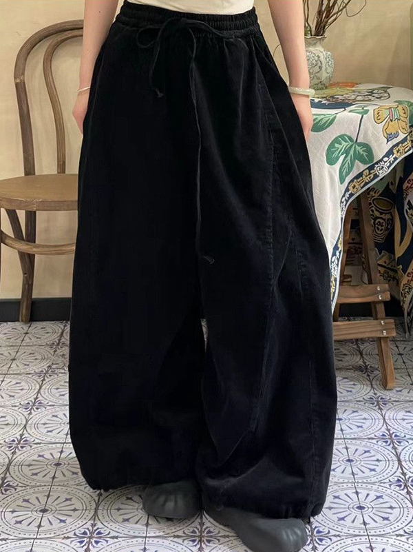 Pantalon large en velours côte - Corduroy Pant Warm avis et prix