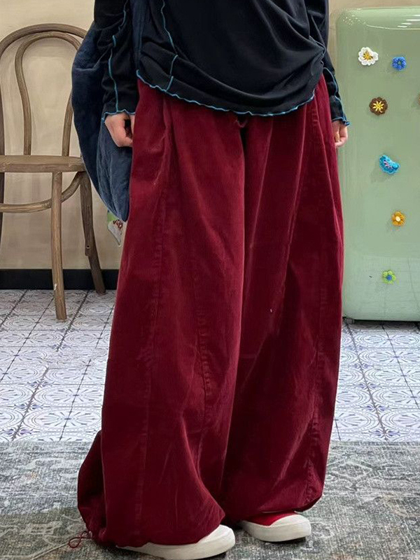 Pantalon large en velours côte - Corduroy Pant Warm avis et prix